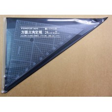 STAEDTLER  MARS  966 24 方眼三角定規 24cm